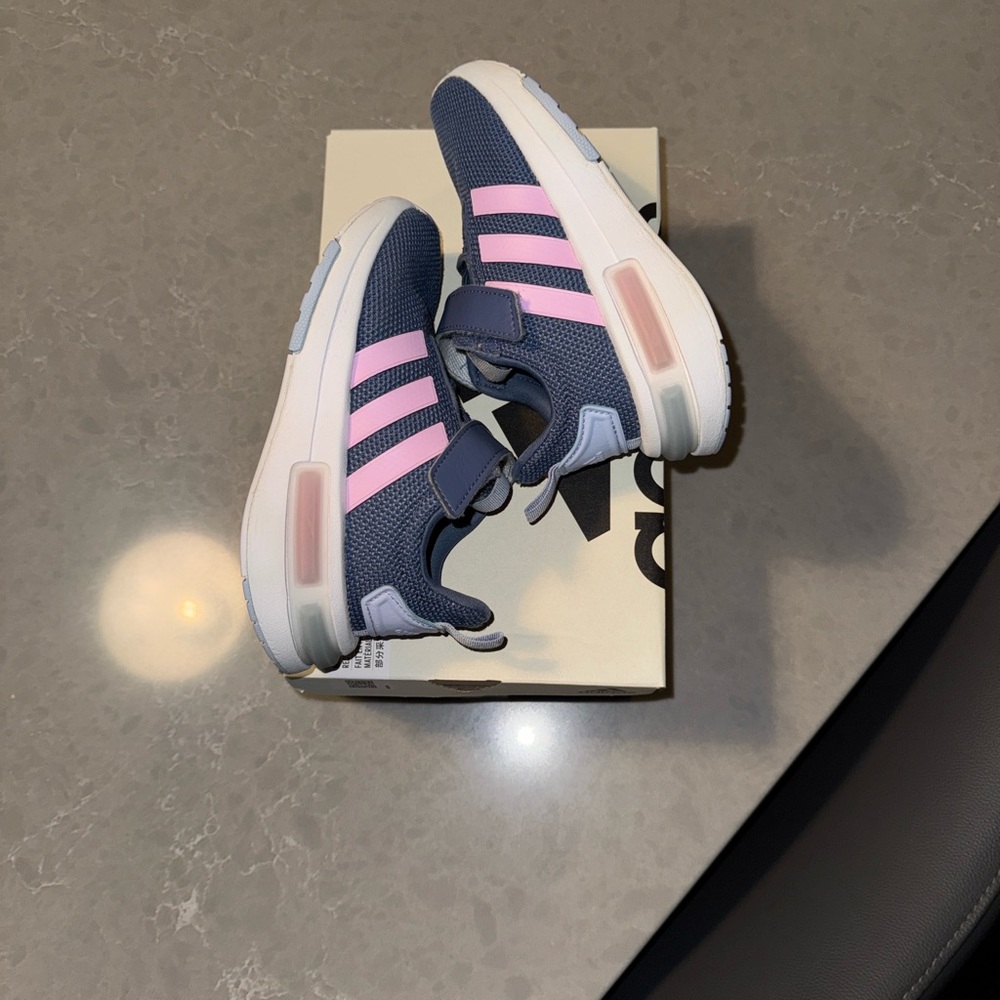 adidas 11K Racer TR23 EL K Kids sneakers in violet/blue/lavender-pink - Picture 5 of 7